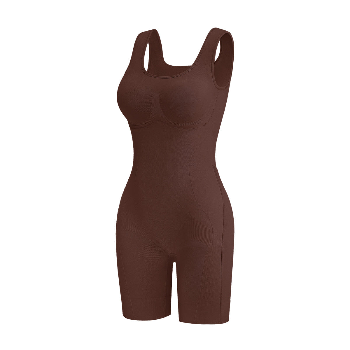 Easy-Off Bodysuit — Brown