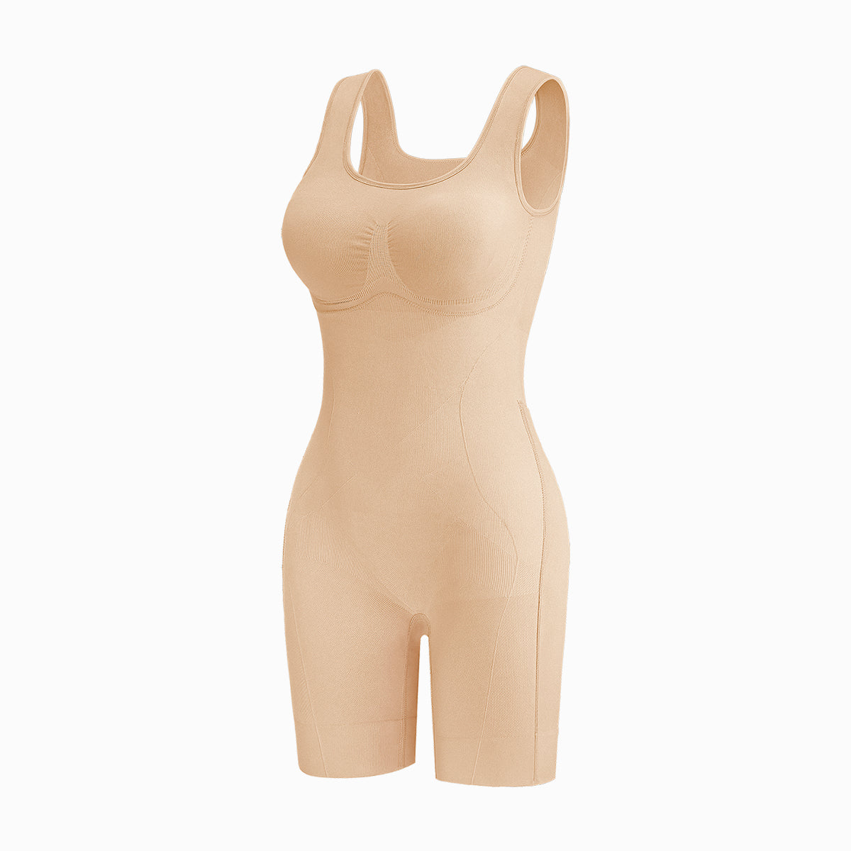 Easy-Off Bodysuit — Beige