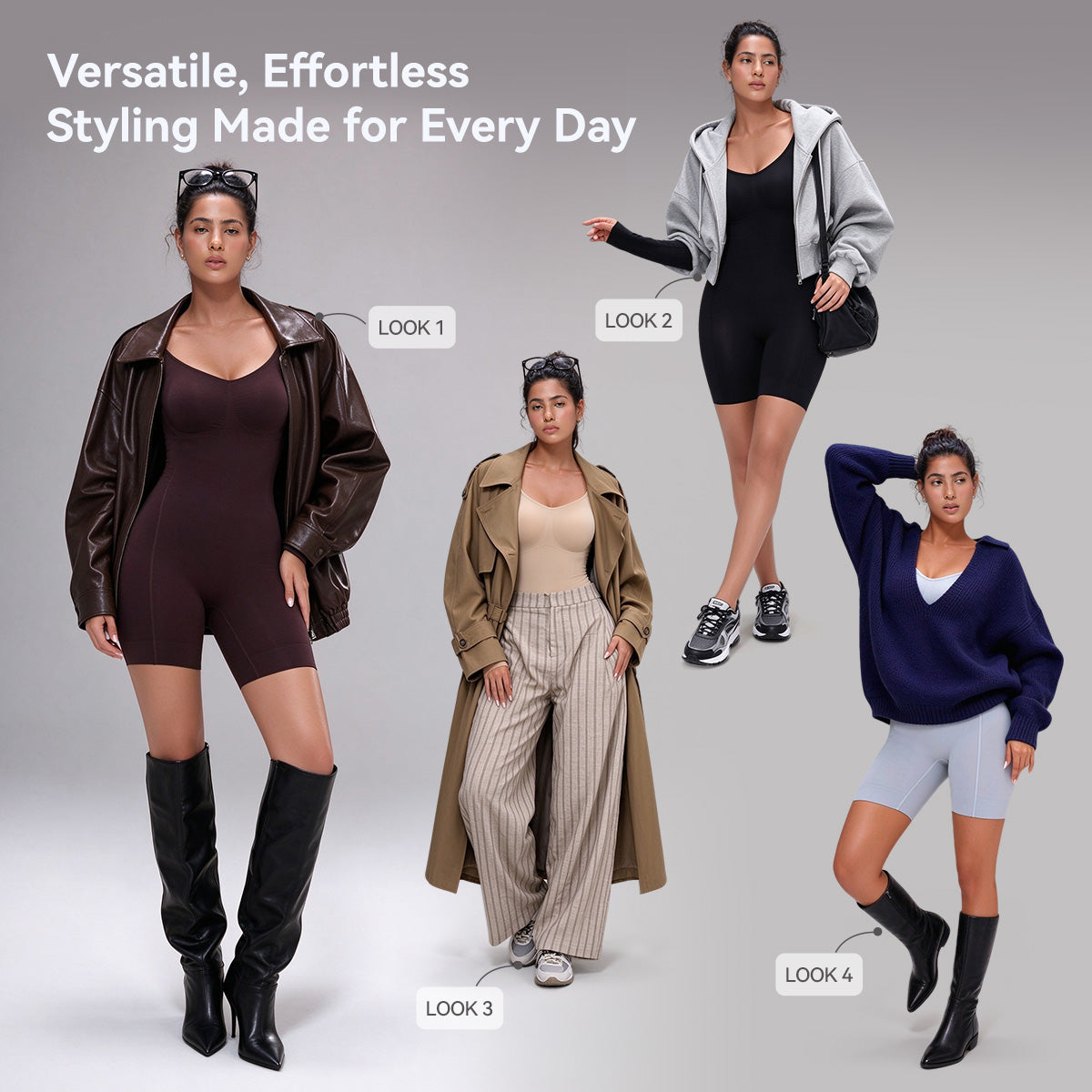 Easy-Off Sleeve Bodysuit — product view 3
