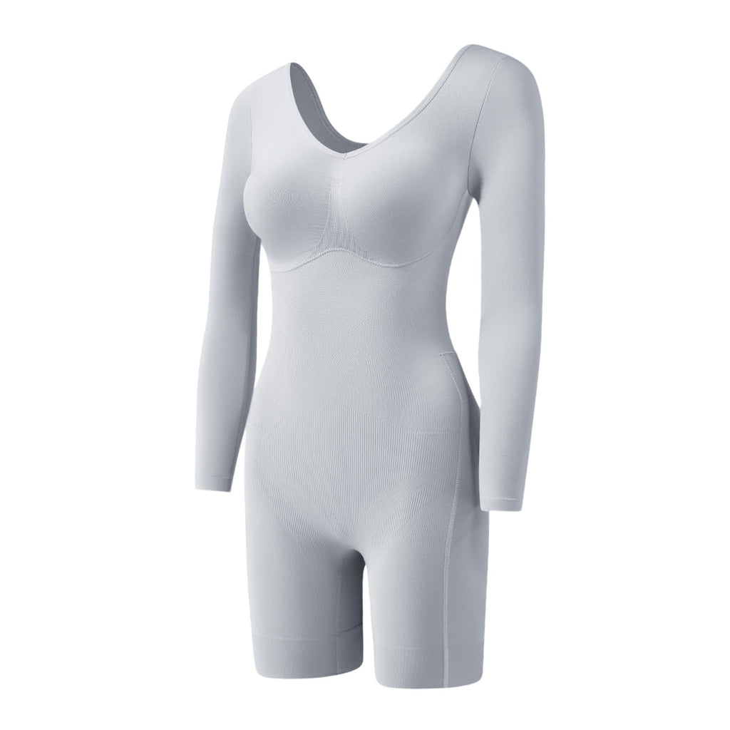 Easy-Off Sleeve Bodysuit — Blue