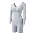 Easy-Off Sleeve Bodysuit — Blue