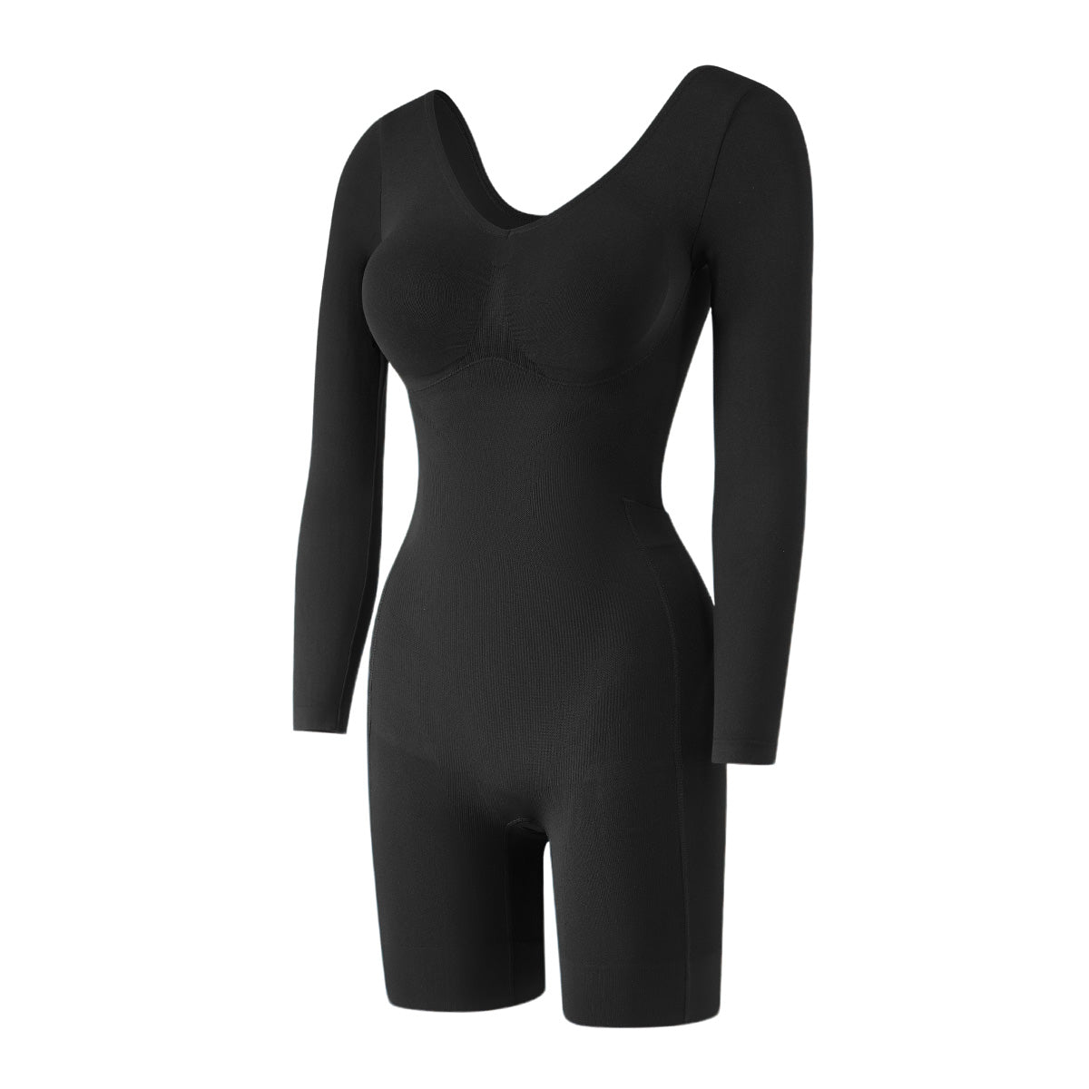 Easy-Off Sleeve Bodysuit — Black