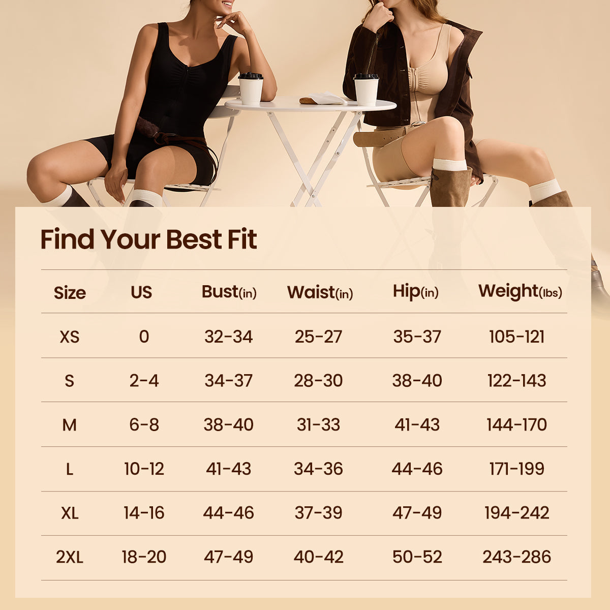 Easy-Off Zipper Bodysuit — product view 3