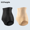 High-Waist Shaping Panties — 2 Pack — Black + Nude